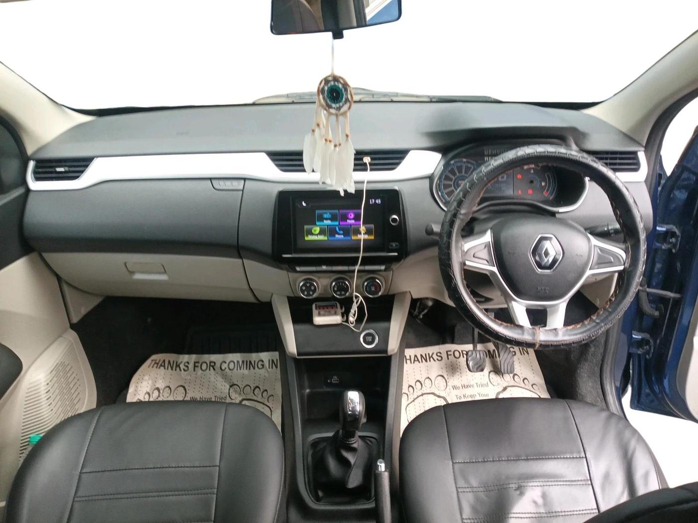 2020 Renault TRIBER RXZ AMT, Petrol, Automatic, 41,126 km, interior