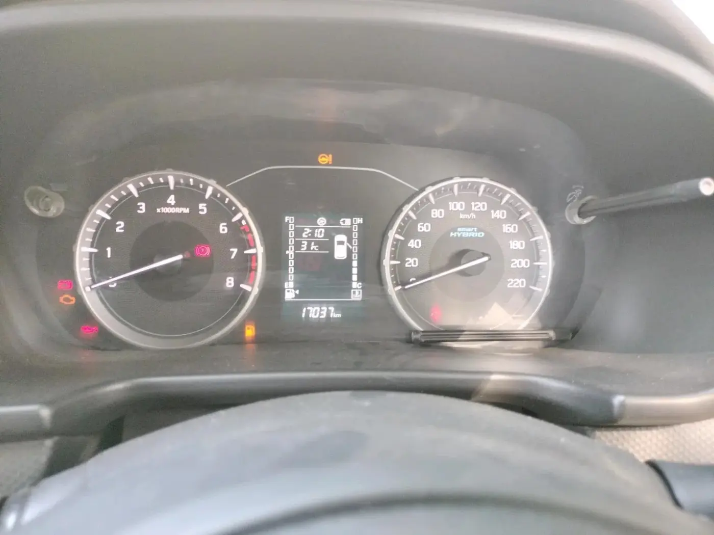 2023 Maruti BREZZA VXI SMART HYBRID, Petrol, Manual, 17,037 km, interior