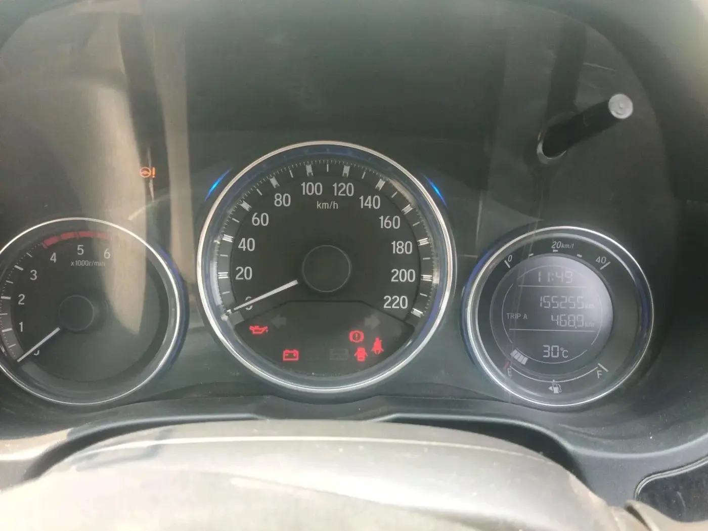 2016 Honda City 1.5L I-DTEC VX, Diesel, Manual, 1,55,350 km, interior