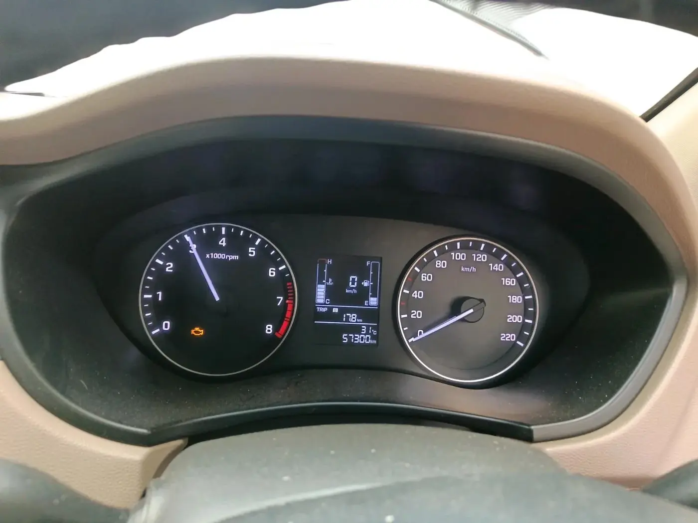 2017 Hyundai Elite i20 SPORTZ 1.2, Petrol, Manual, 57,300 km, interior