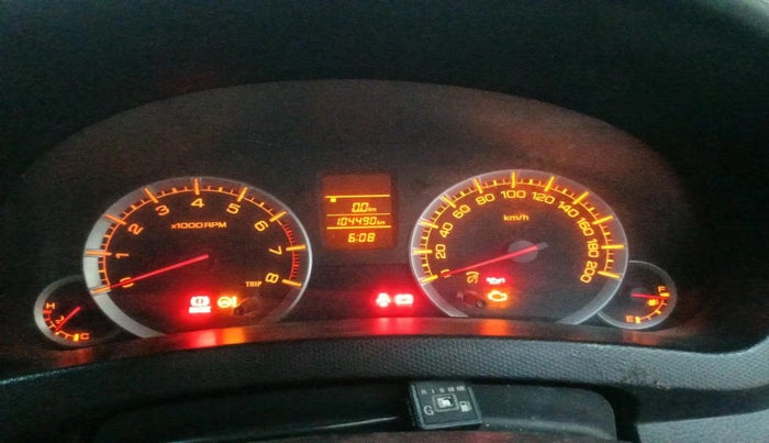 2012 Maruti Swift VXI, CNG, Manual, 1,04,490 km, interior