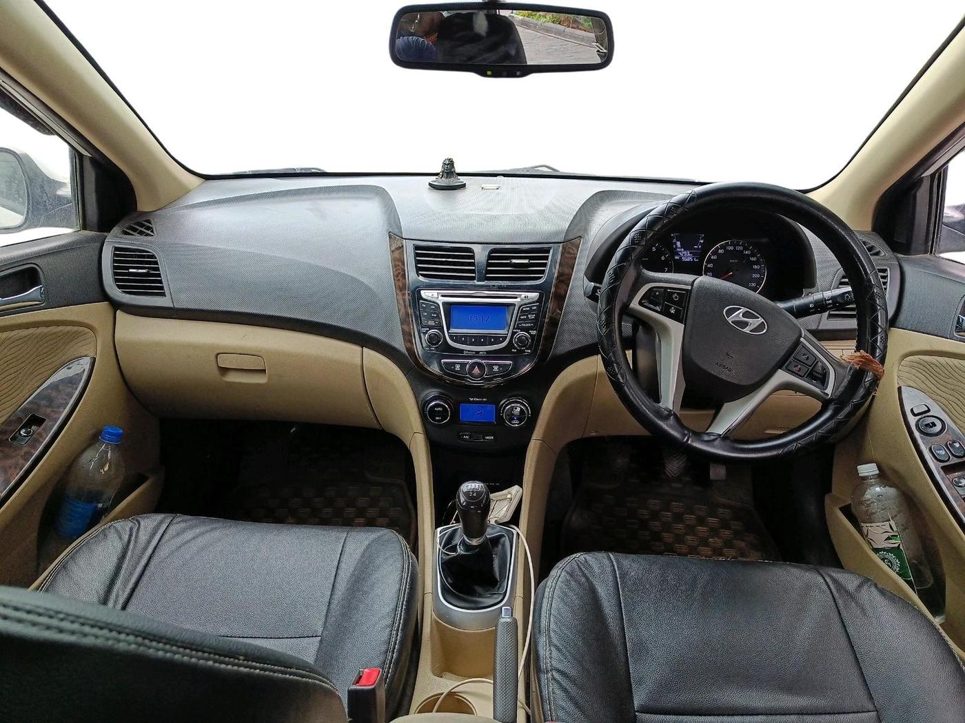 2014 Hyundai Verna FLUIDIC 1.4 VTVT CX, Petrol, Manual, 96,851 km, interior