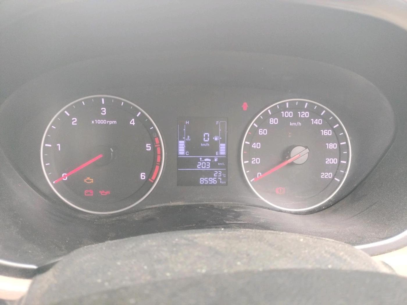 2019 Hyundai Elite i20 SPORTZ PLUS 1.4 CRDI, Diesel, Manual, 85,967 km, interior