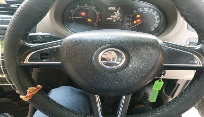 2015 Skoda Rapid Elegance 1.6 MPI AT, Petrol, Automatic, 1,24,804 km, interior