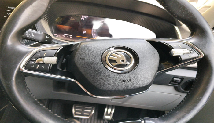 2022 Skoda KUSHAQ STYLE 1.0L TSI AT, Petrol, Automatic, 1,07,379 km, interior