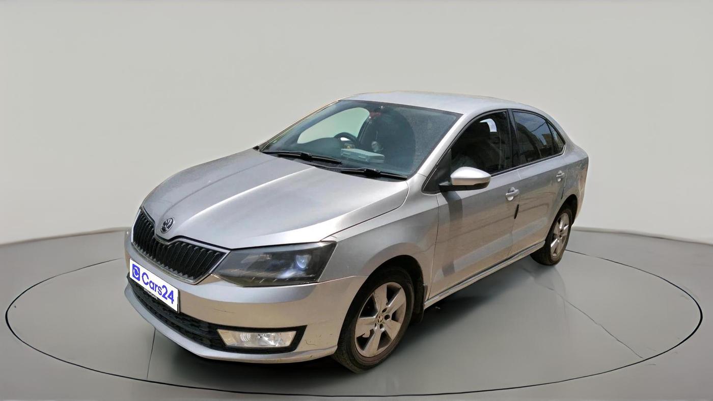 2018 Skoda Rapid AMBITION 1.6 MPI MT, Petrol, Manual, 57,307 km, exterior
