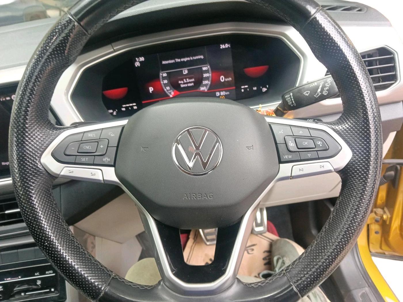 2022 Volkswagen TAIGUN GT PLUS 1.5 TSI DSG, Petrol, Automatic, 39,211 km, interior