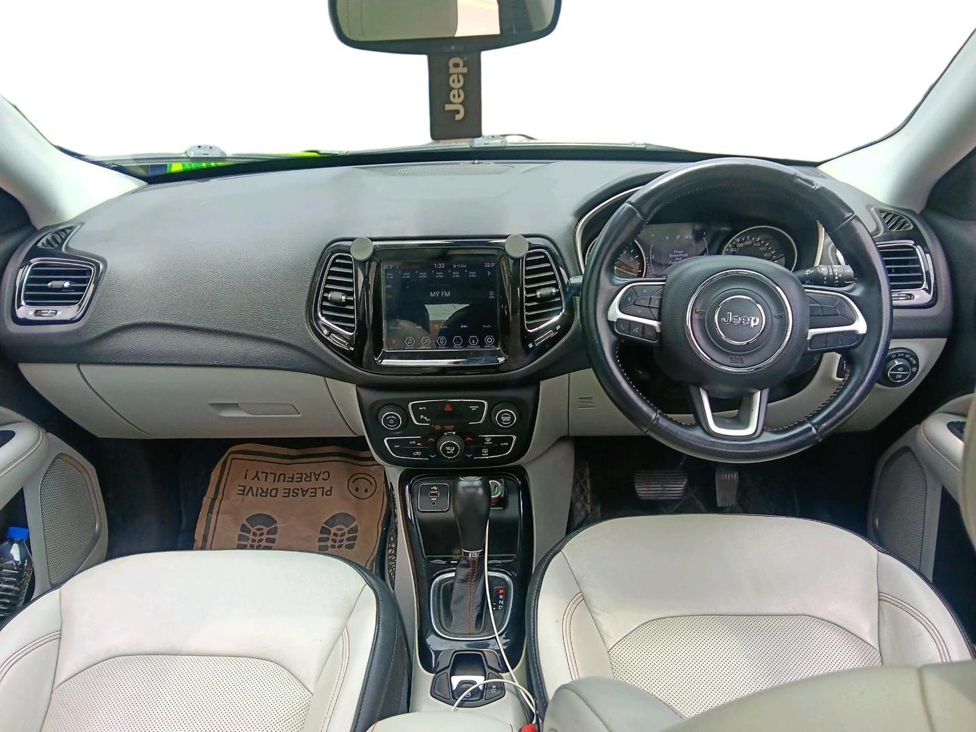 2019 Jeep Compass LIMITED PLUS PETROL AT, Petrol, Automatic, 82,972 km, interior