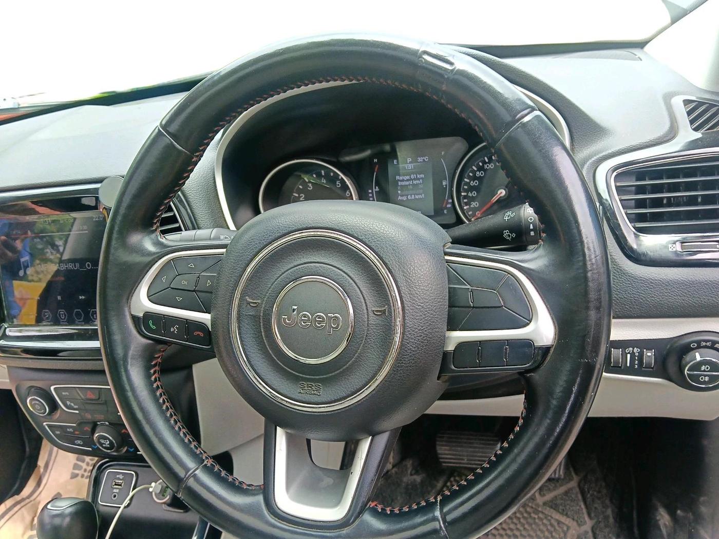 2019 Jeep Compass LIMITED PLUS PETROL AT, Petrol, Automatic, 82,972 km, interior