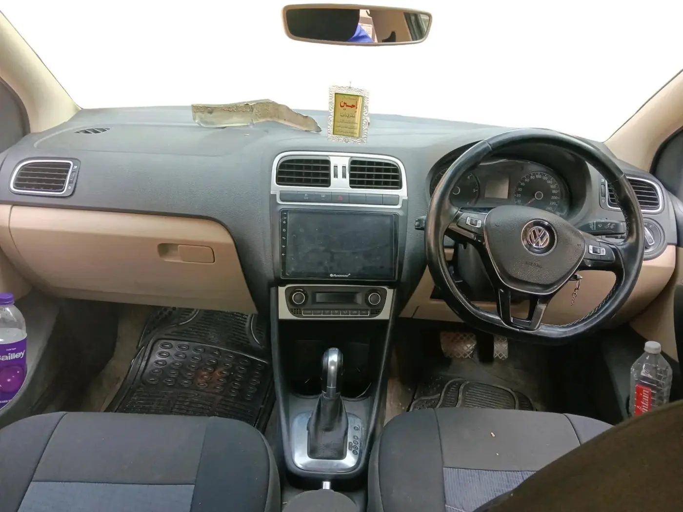 2016 Volkswagen Ameo HIGHLINE PLUS 1.5L AT 16 ALLOY, Diesel, Automatic, 60,364 km, interior