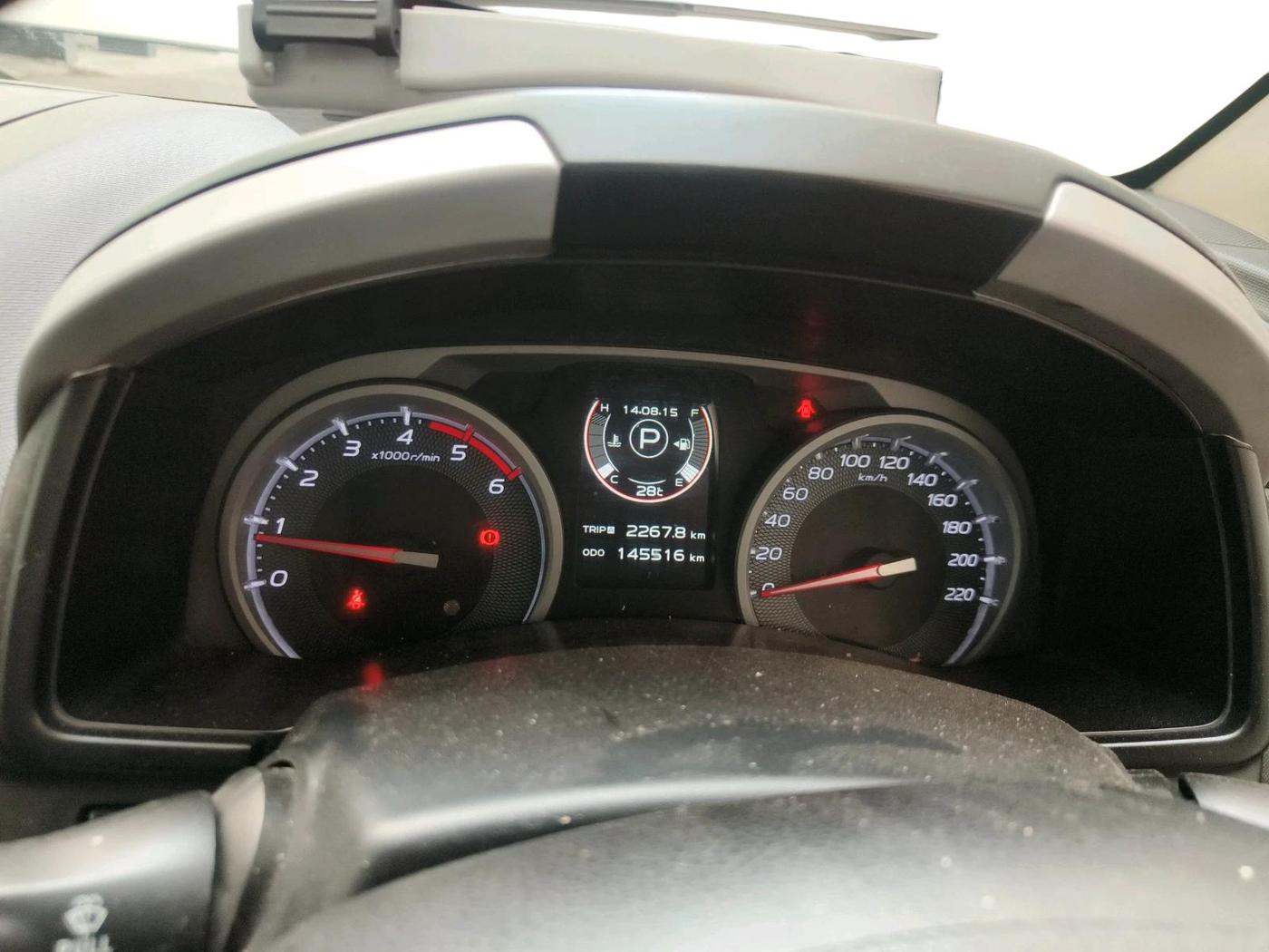 2017 ISUZU MU-X 4x2 AT, Diesel, Automatic, 1,45,516 km, interior