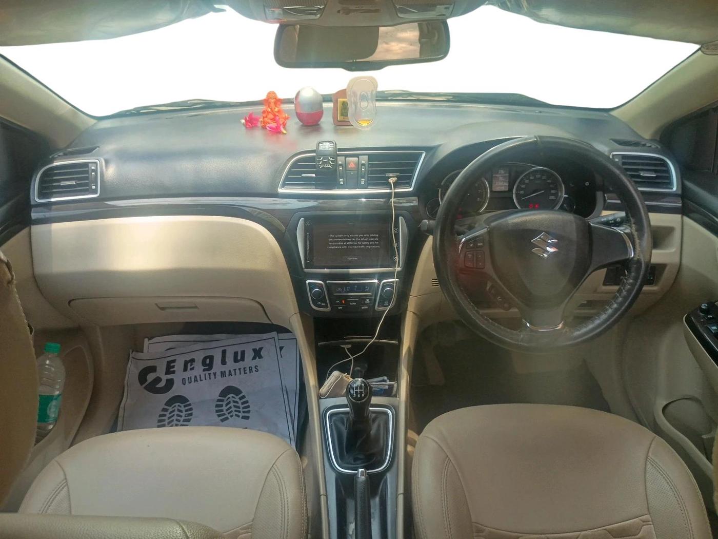 2016 Maruti Ciaz ZXI+, Petrol, Manual, 37,681 km, interior