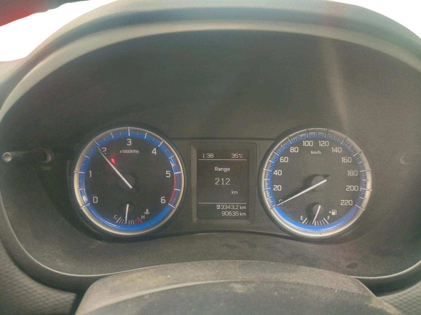 2017 Maruti S Cross ZETA 1.3, Diesel, Manual, 90,635 km, interior