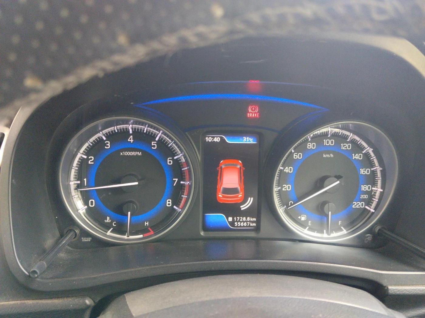 2016 Maruti Baleno ZETA PETROL 1.2, Petrol, Manual, 55,667 km, interior