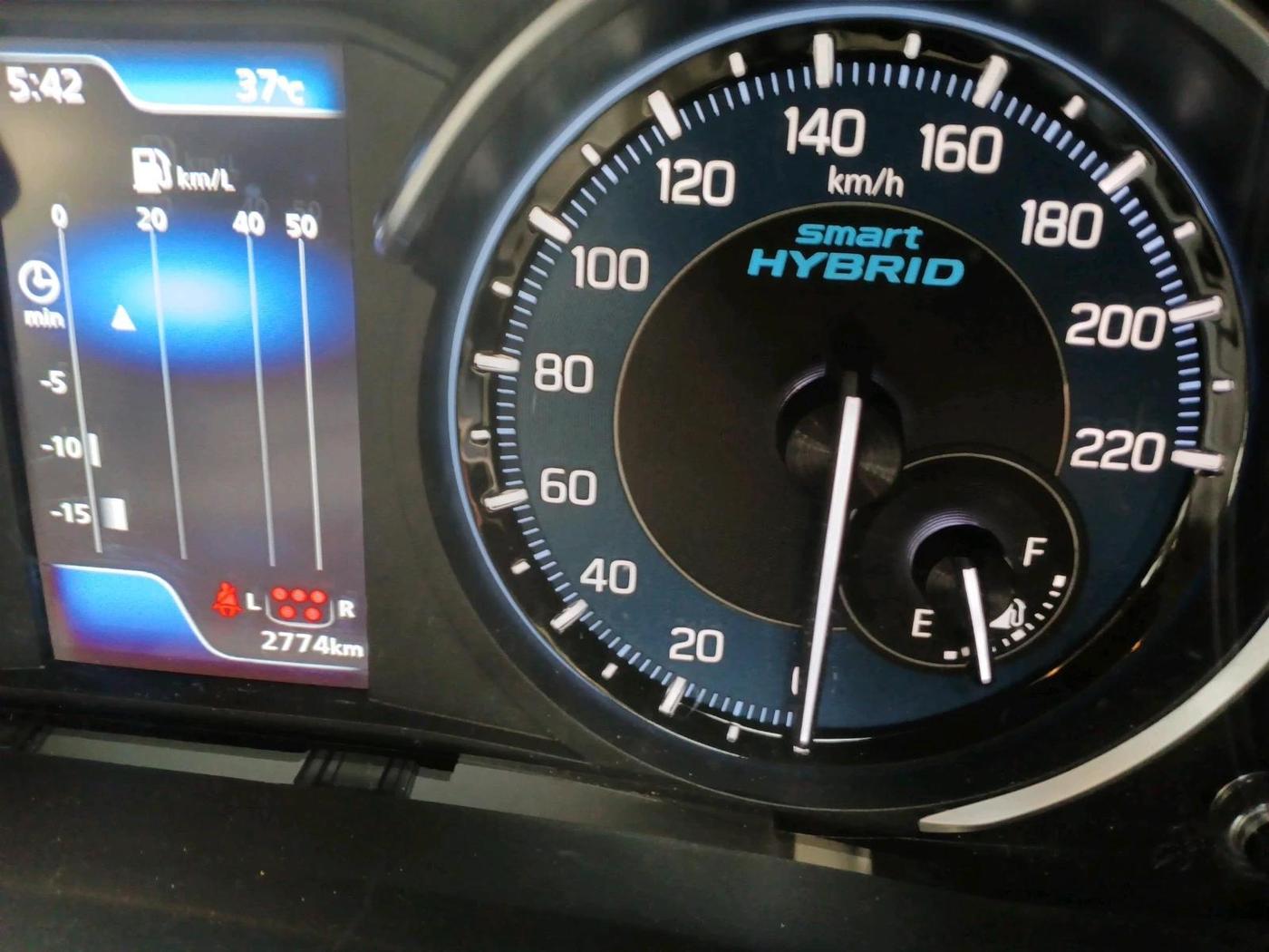 2025 Maruti Ertiga ZXI SHVS, Petrol, Manual, 2,774 km, interior
