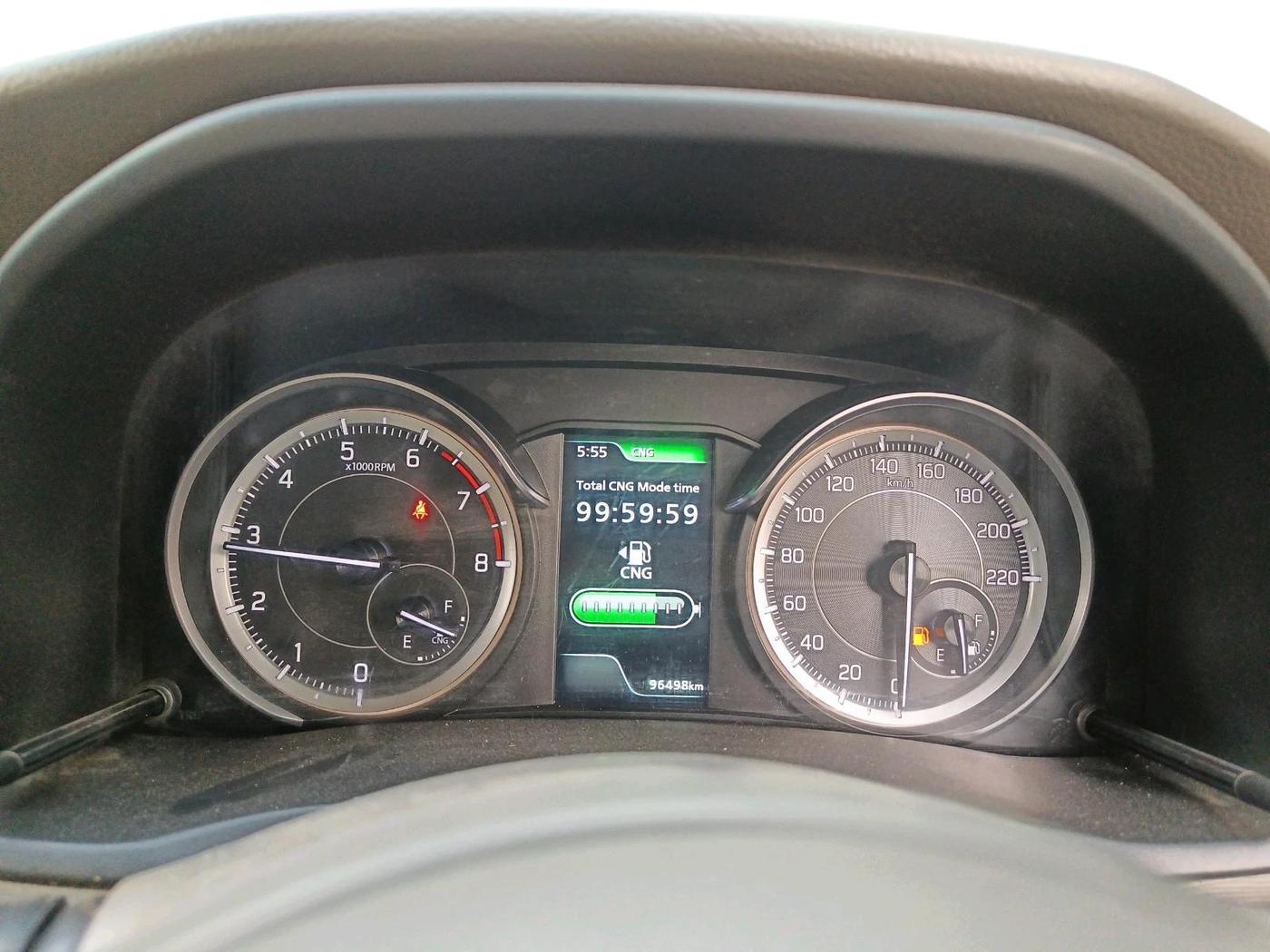 2023 Maruti Ertiga   VXI (O) CNG, CNG, Manual, 96,498 km, interior