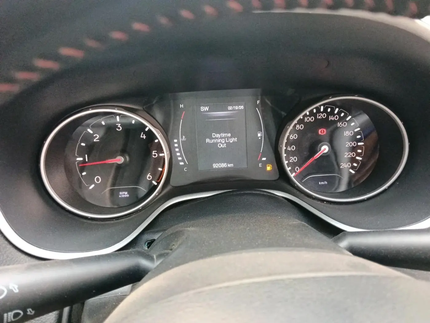 2019 Jeep Compass LIMITED 2.0 DIESEL, Diesel, Manual, 92,086 km, interior