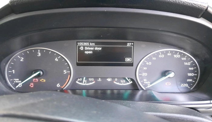 2019 Ford Ecosport TITANIUM + 1.5L DIESEL, Diesel, Manual, 1,05,365 km, interior