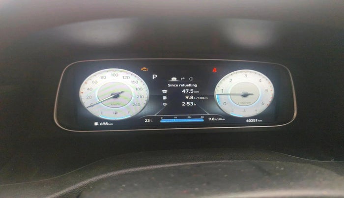 2022 Hyundai ALCAZAR PLATINUM(O) 7STR 1.5 AT, Diesel, Automatic, 60,251 km, interior