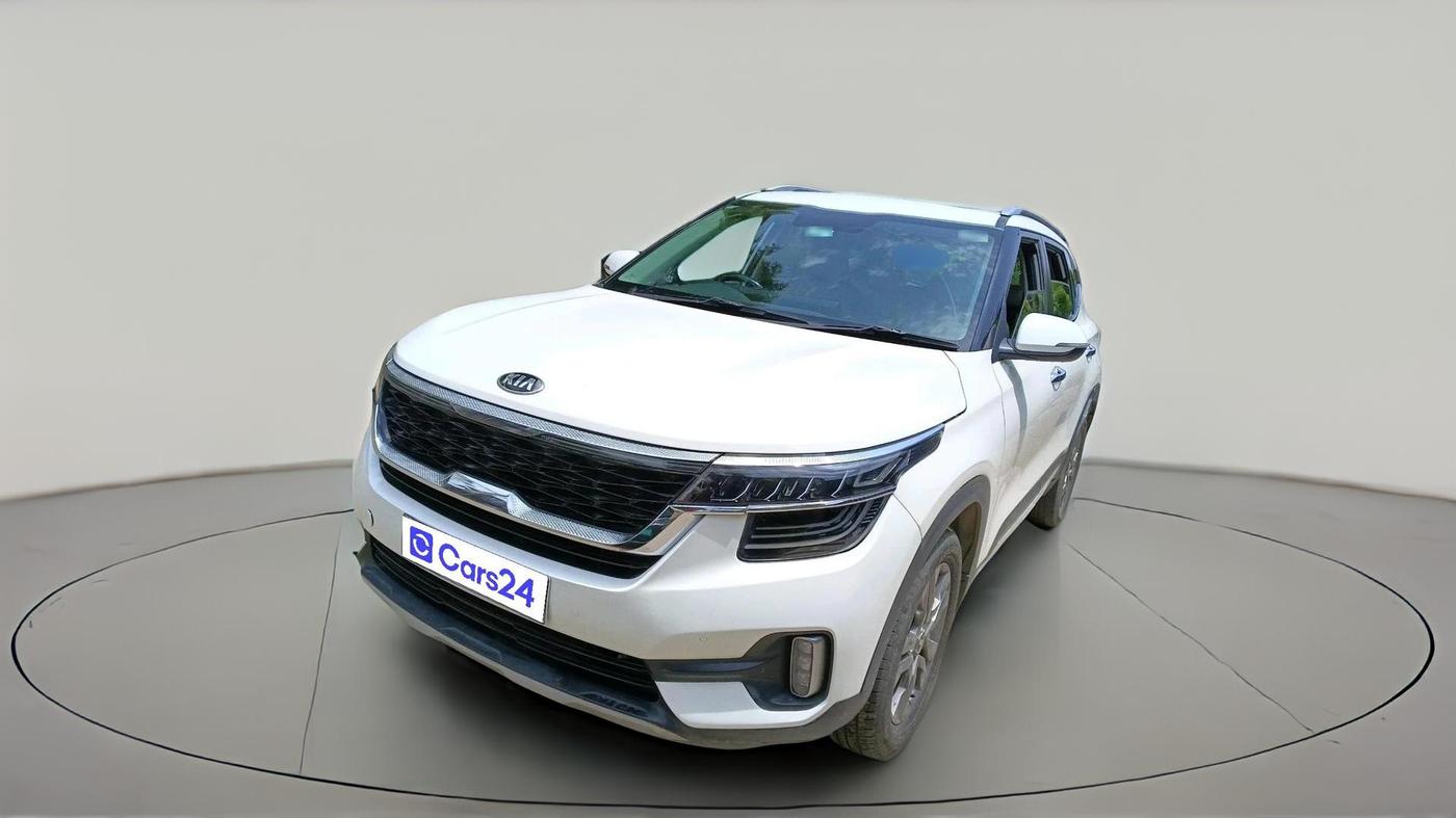 2019 KIA SELTOS HTX PLUS AT1.5 DIESEL, Diesel, Automatic, 1,24,059 km, exterior