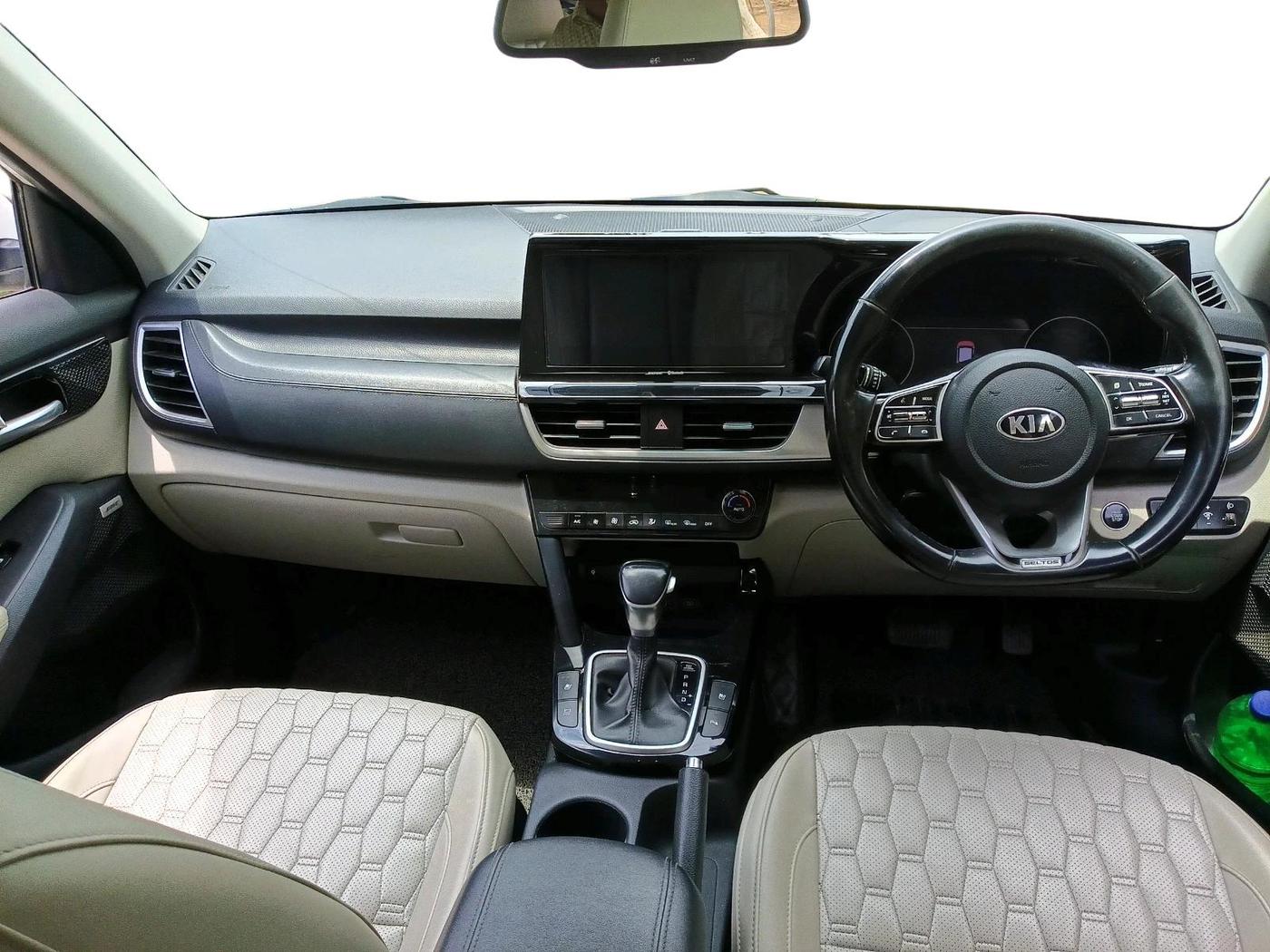2019 KIA SELTOS HTX PLUS AT1.5 DIESEL, Diesel, Automatic, 1,24,059 km, interior