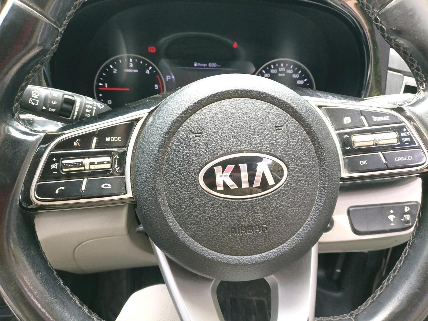 2019 KIA SELTOS HTX PLUS AT1.5 DIESEL, Diesel, Automatic, 1,24,059 km, interior