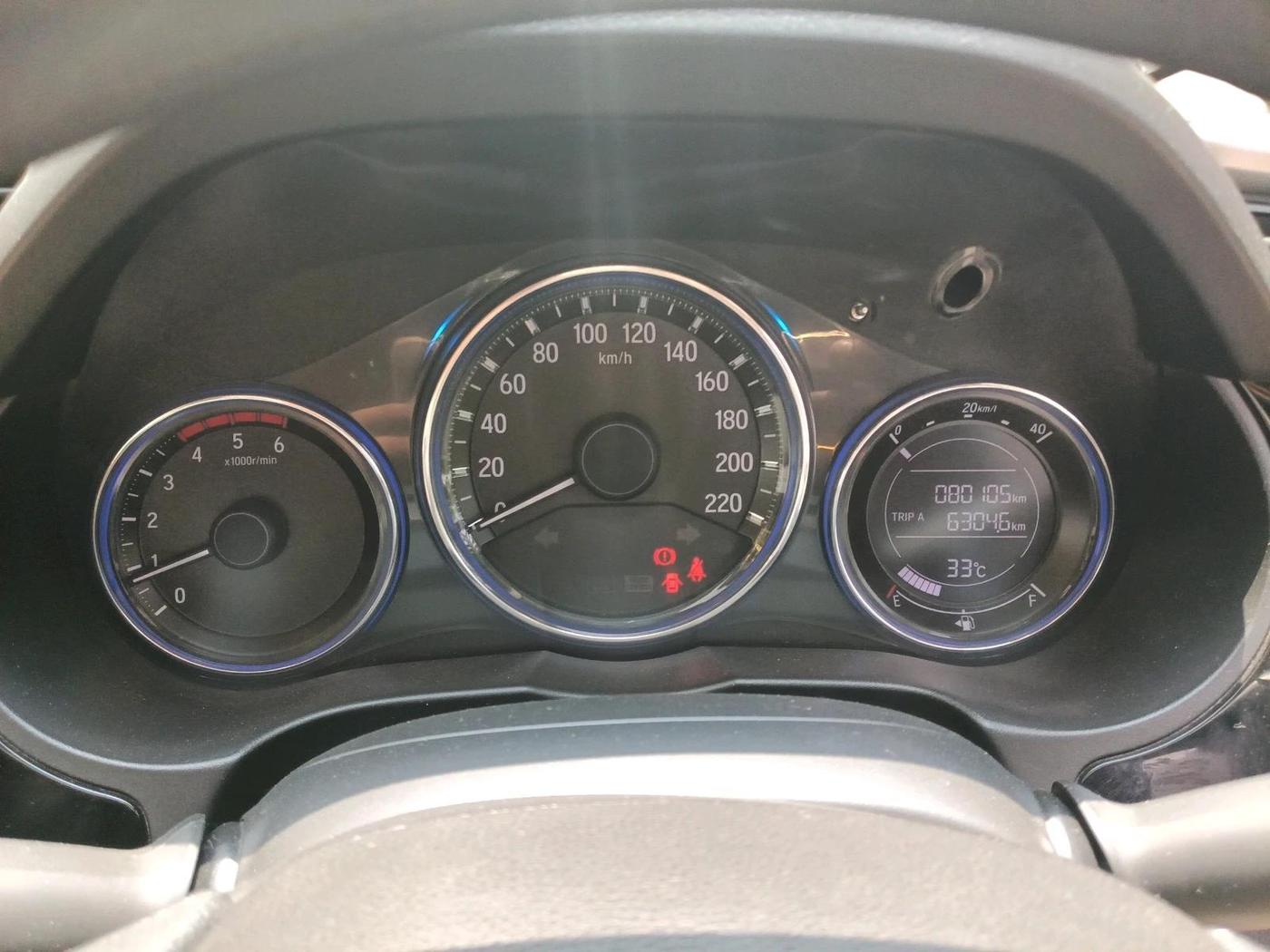 2016 Honda City 1.5L I-DTEC SV, Diesel, Manual, 80,105 km, interior
