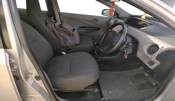 2011 Toyota Etios G, Petrol, Manual, 45,237 km, interior