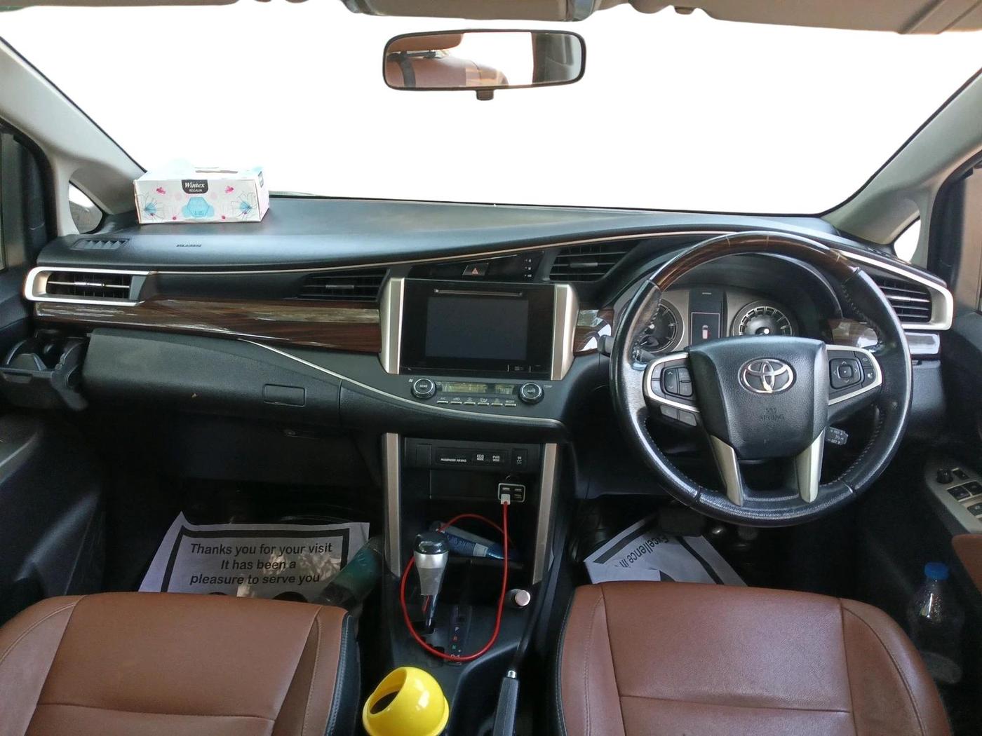 2017 Toyota Innova Crysta 2.8 ZX AT 7 STR, Diesel, Automatic, 94,632 km, interior