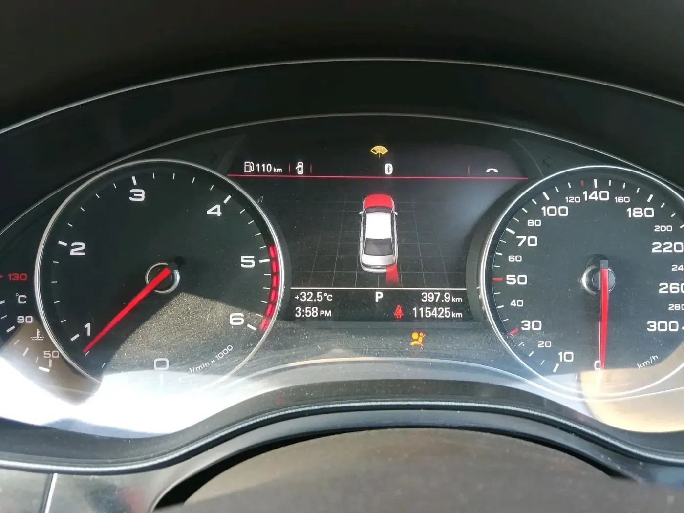 2012 Audi A6 2.0 TDI PREMIUM, Diesel, Automatic, 1,15,425 km, interior