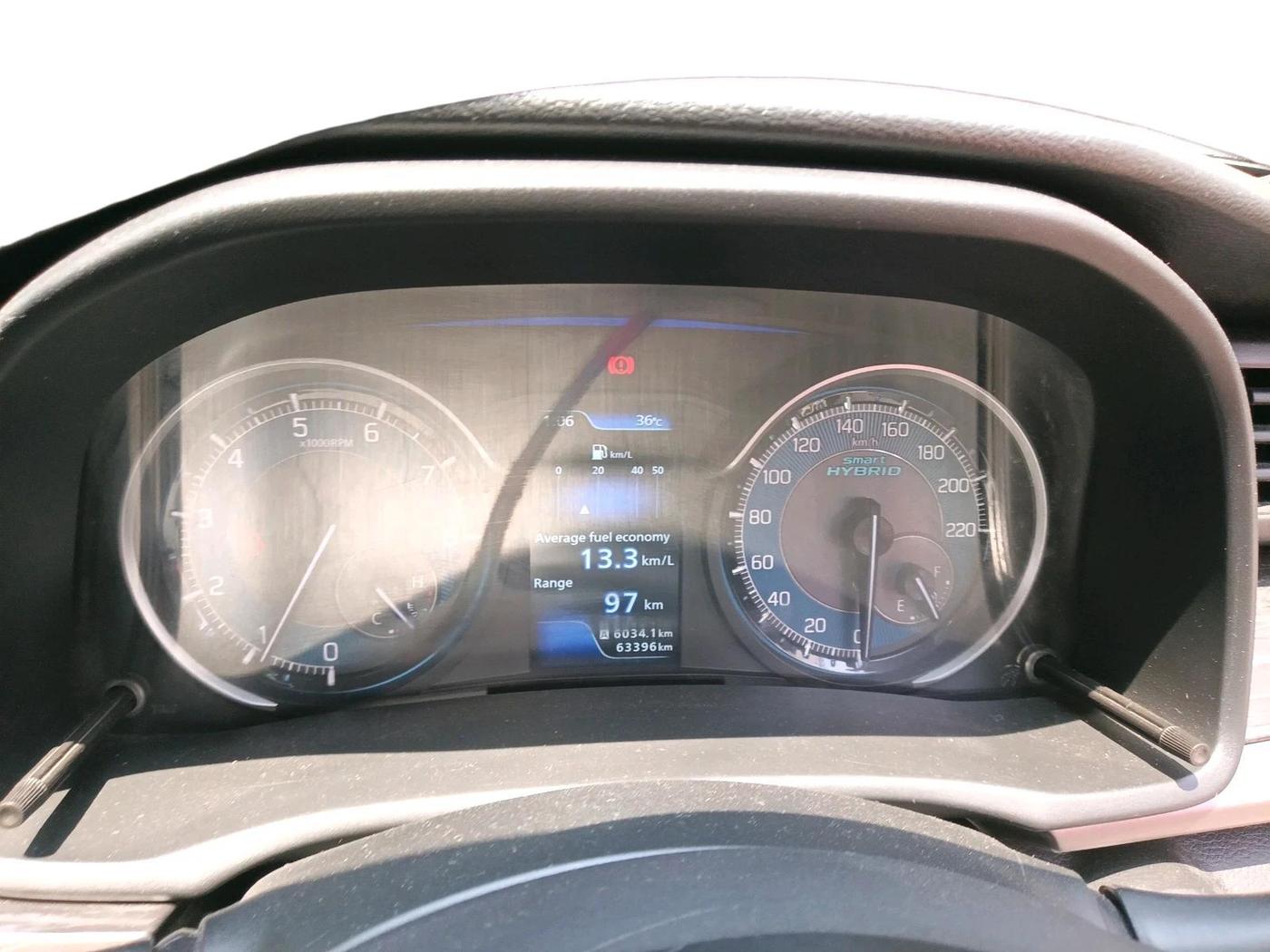 2019 Maruti XL6 ALPHA MT, CNG, Manual, 63,396 km, interior