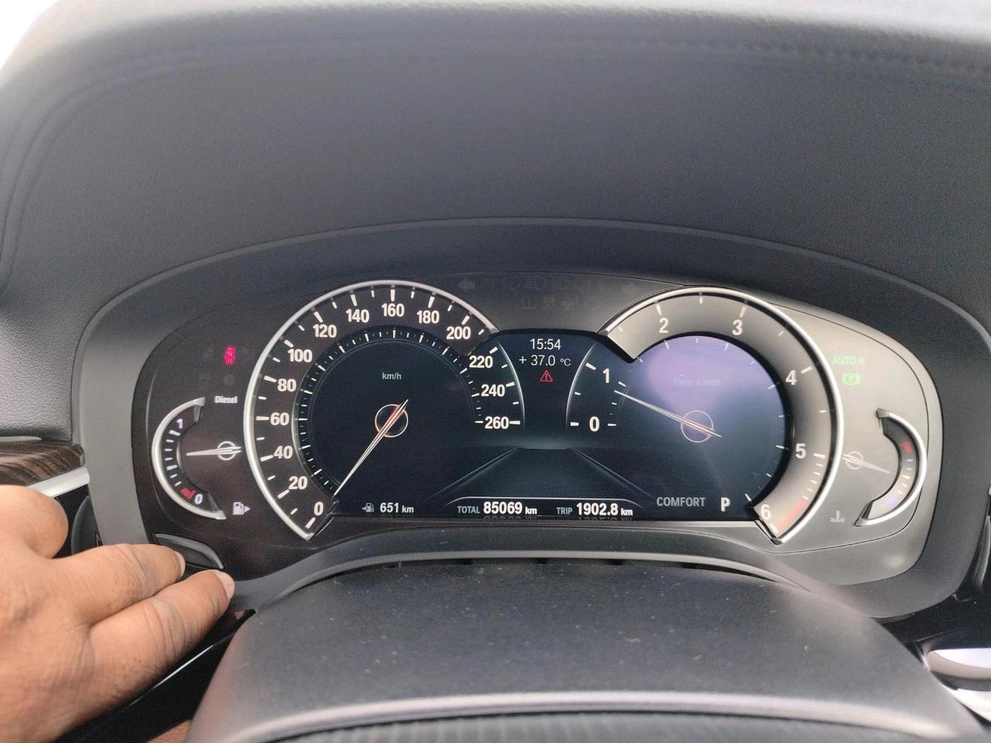 2019 BMW 6 Series 620D GT LUXURY LINE, Diesel, Automatic, 85,069 km, interior