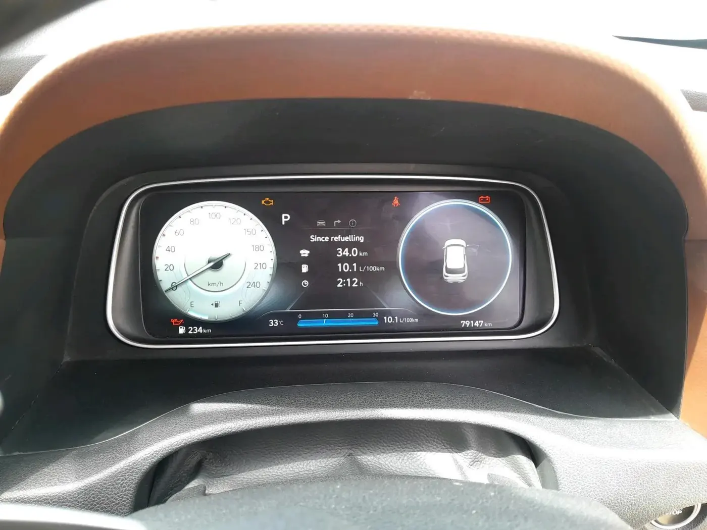 2021 Hyundai ALCAZAR PLATINUM(O) 6STR 1.5 AT, Diesel, Automatic, 79,300 km, interior