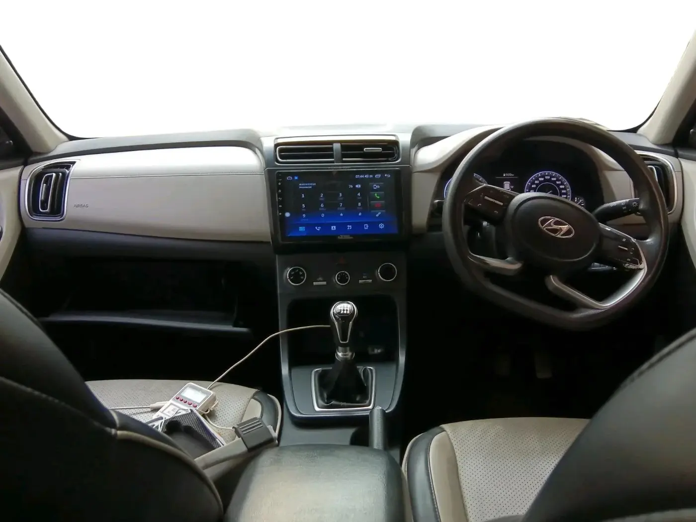 2022 Hyundai Creta E 1.5 DIESEL, Diesel, Manual, 1,93,500 km, interior