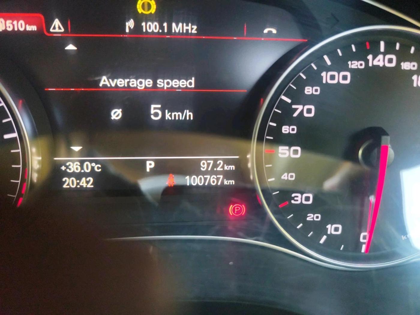 2013 Audi A6 2.0 TDI PREMIUM, Diesel, Automatic, 1,00,767 km, interior