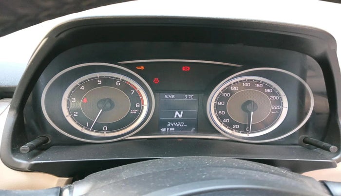 2020 Maruti Dzire ZXI AMT, Petrol, Automatic, 34,420 km, interior