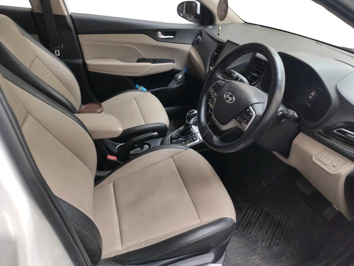 2021 Hyundai Verna SX (O) 1.5 CRDI AT, Diesel, Automatic, 1,51,319 km, interior
