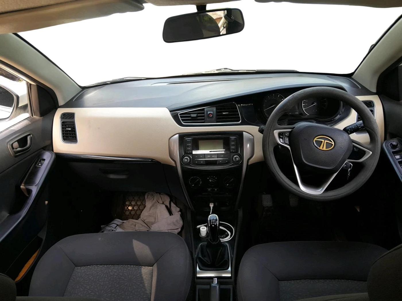 2017 Tata Zest XM 75PS DIESEL, Diesel, Manual, 70,582 km, interior