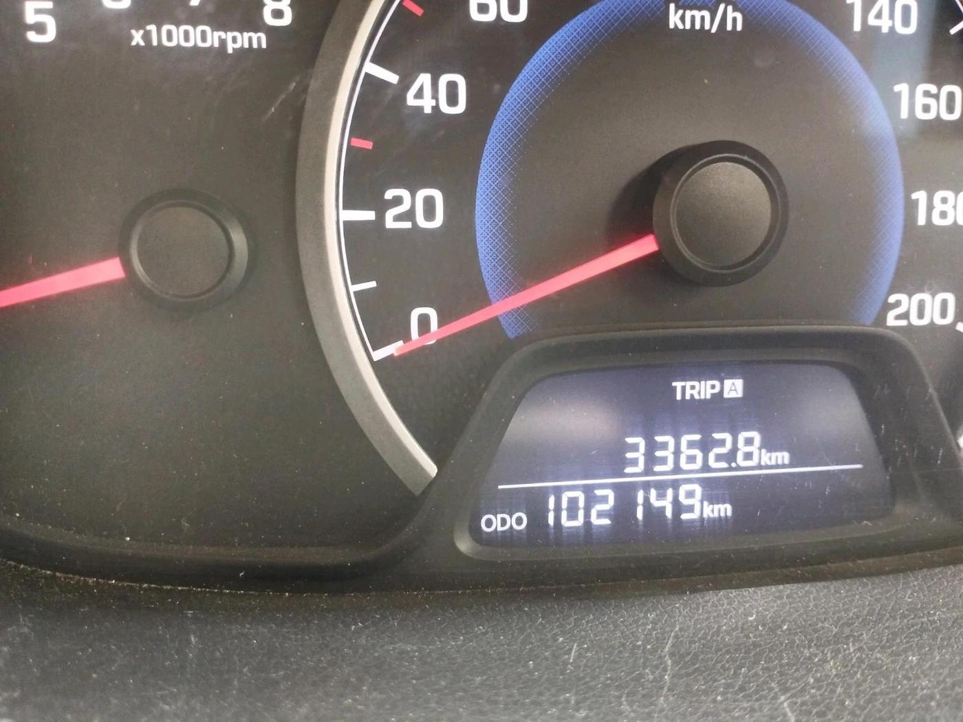 2015 Hyundai Grand i10 SPORTZ 1.2 KAPPA VTVT, Petrol, Manual, 1,02,149 km, interior