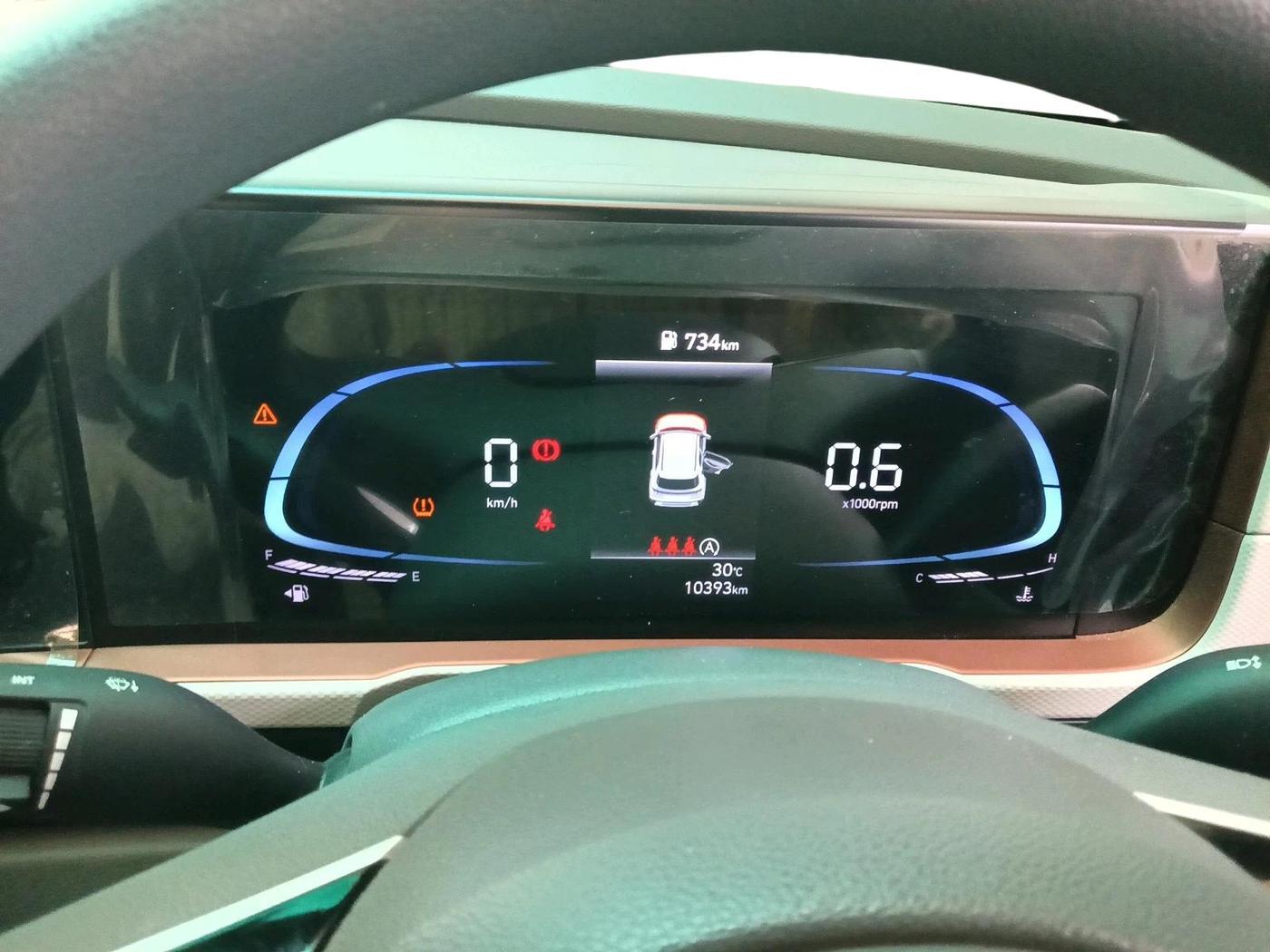2024 Hyundai Creta E 1.5 PETROL, Petrol, Manual, 10,393 km, interior