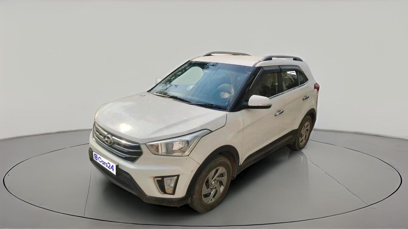 2017 Hyundai Creta E PLUS 1.6 PETROL, Petrol, Manual, 1,69,333 km, exterior