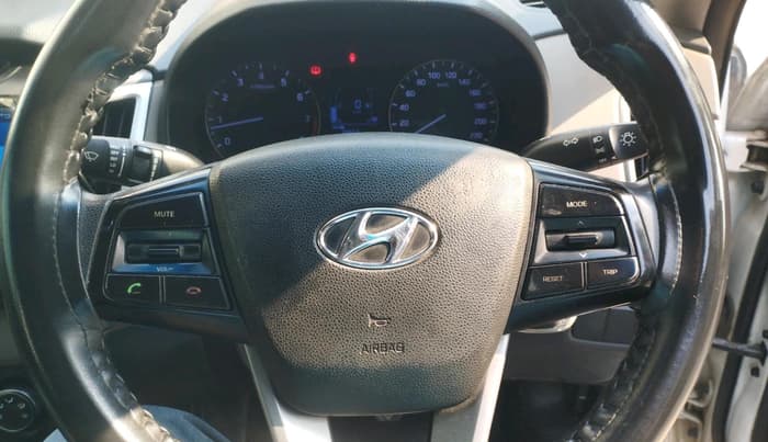 2017 Hyundai Creta E PLUS 1.6 PETROL, Petrol, Manual, 1,69,333 km, interior