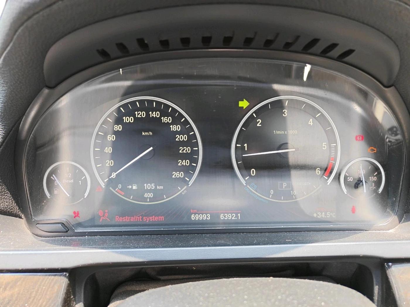 2012 BMW 7 Series 730Ld, Diesel, Automatic, 69,993 km, interior