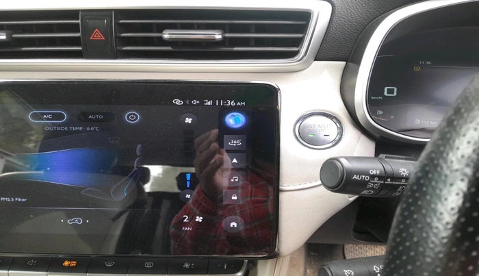 2022 MG ASTOR SHARP 1.5 CVT, Petrol, Automatic, 1,05,248 km, interior