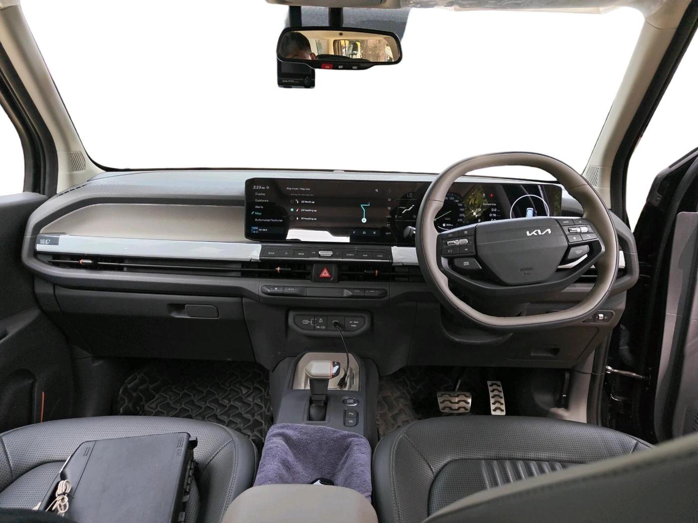 2025 KIA SYROS HTX Plus 1.5 Diesel 6AT, Diesel, Automatic, 2,833 km, interior