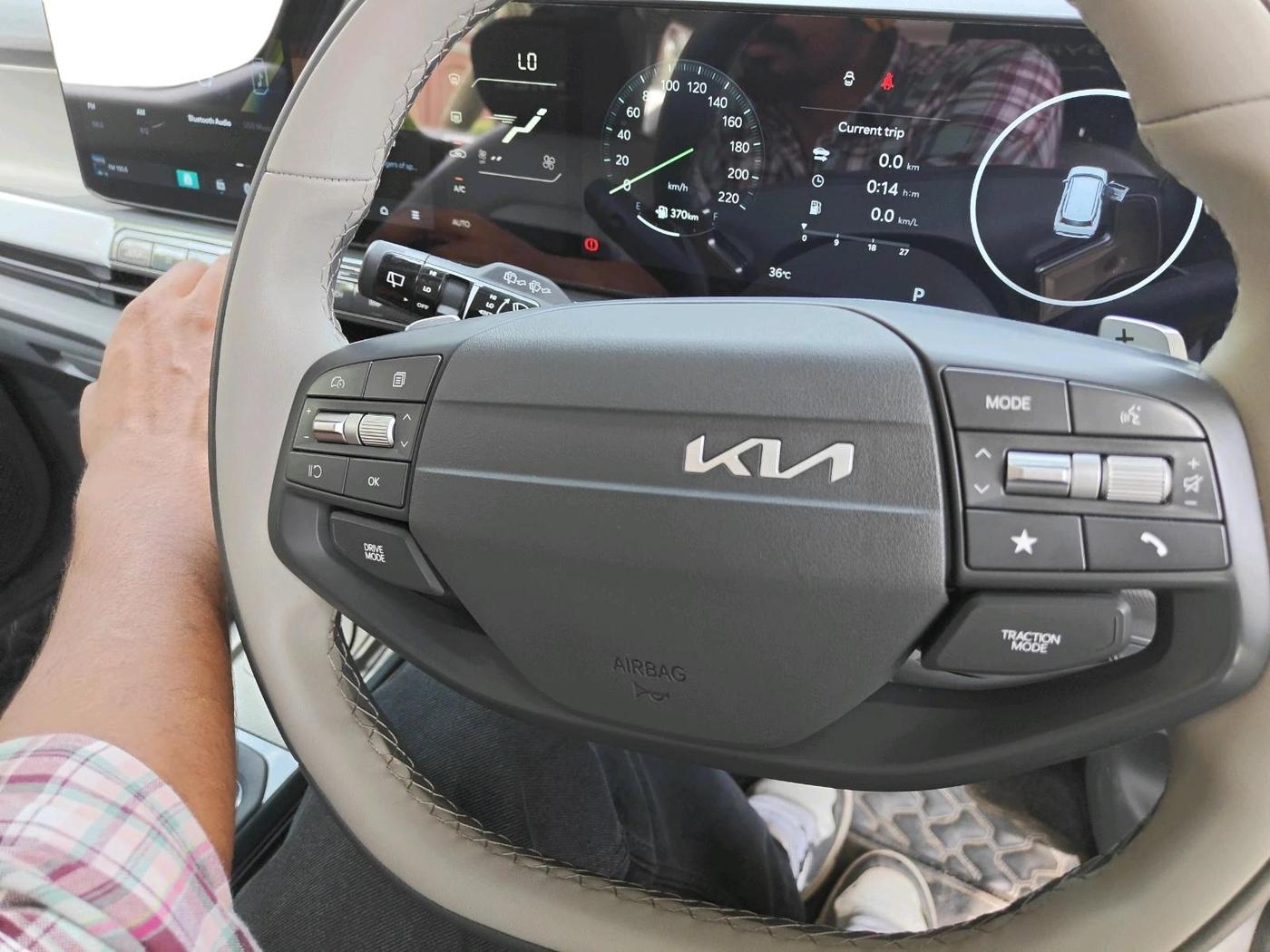 2025 KIA SYROS HTX Plus 1.5 Diesel 6AT, Diesel, Automatic, 2,833 km, interior