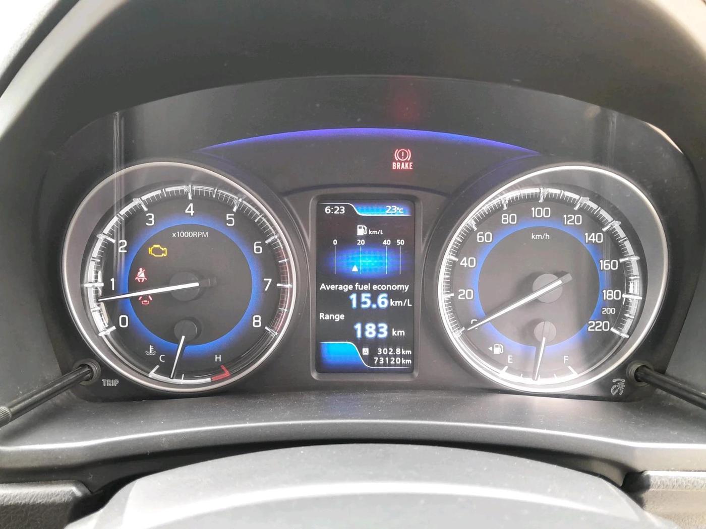 2020 Toyota Glanza G, Petrol, Manual, 5,10,000 km, interior