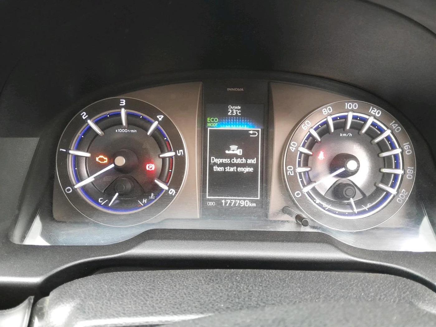 2019 Toyota Innova Crysta 2.4 VX 7 STR, Diesel, Manual, 1,77,790 km, interior
