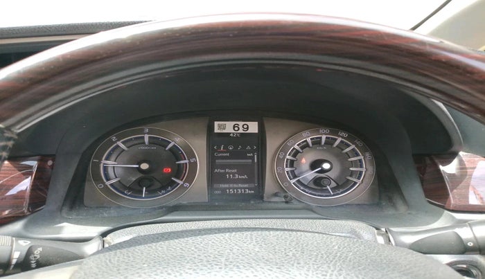 2016 Toyota Innova Crysta 2.4 ZX 7 STR, Diesel, Manual, 1,51,313 km, interior