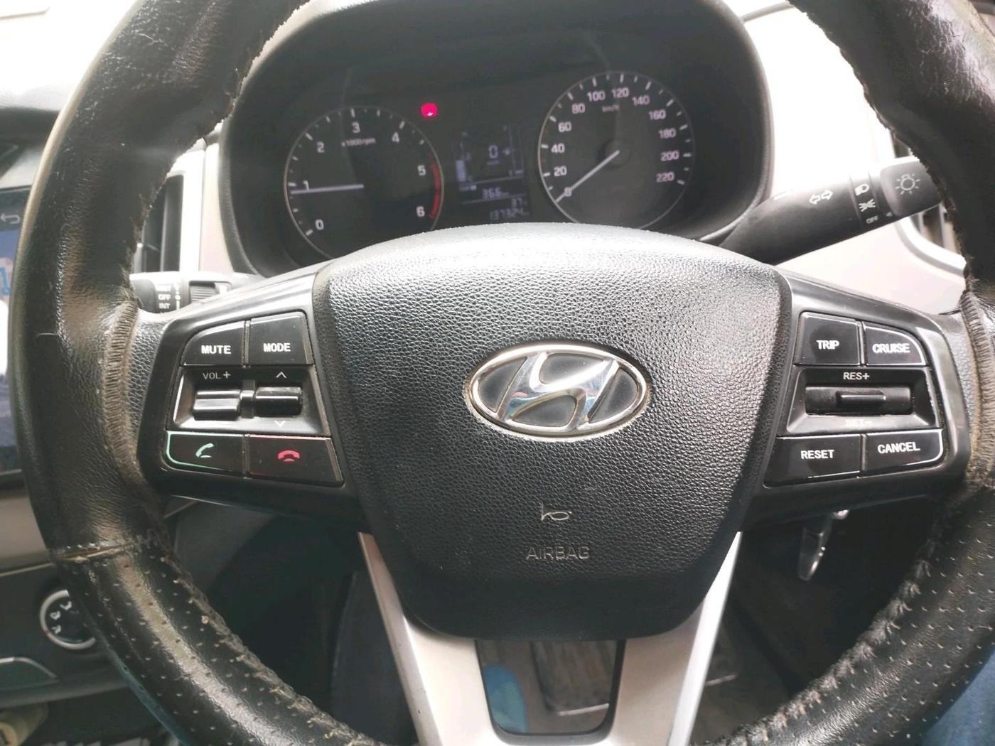 2018 Hyundai Creta E PLUS 1.4 DIESEL, Diesel, Manual, 1,37,324 km, interior